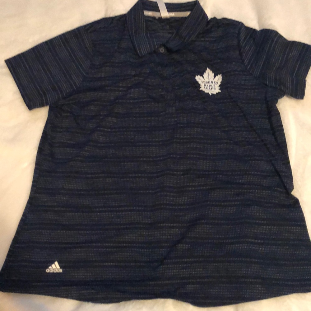 Toronto Maple Leafs Adidas Golf Shirt